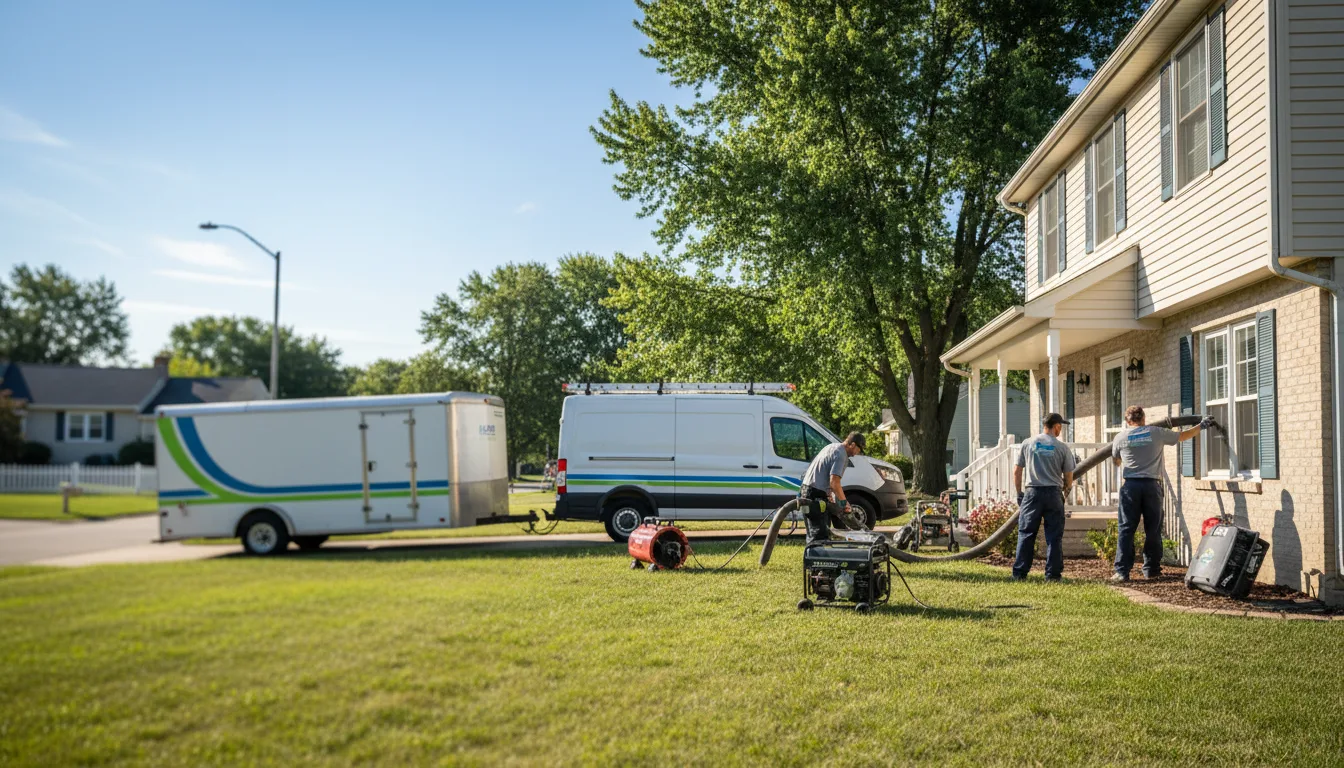 Flooded Basement Restoration And Cleanup With Repair in Atlantic, IA near me
